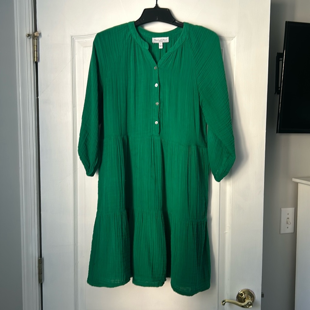 Michael Stars green gauze size small dress